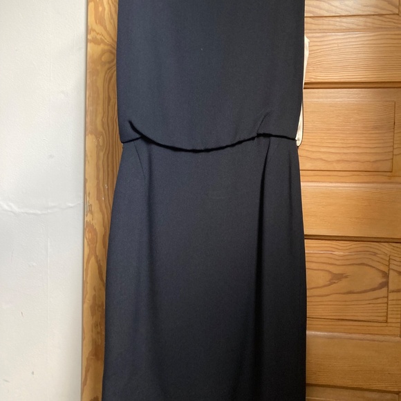 Couture Louis Feraud black cocktail dress 100% silk - Picture 7 of 12